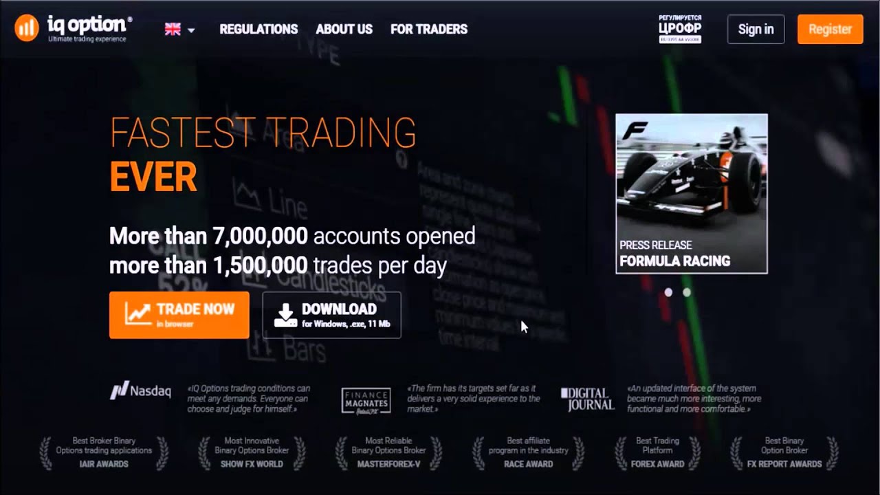 free option trading demo